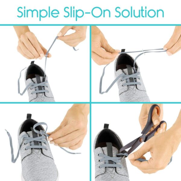 No Tie Elastic Shoelaces - Image 3